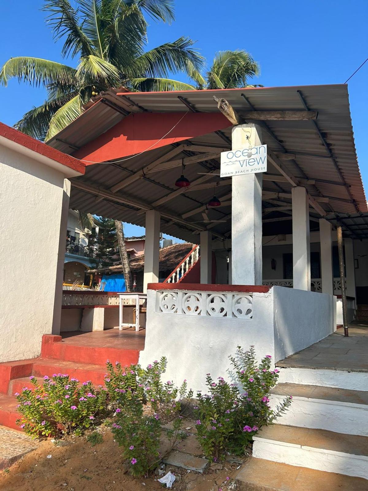 Ocean View Goan Beach House Calangute Exterior foto