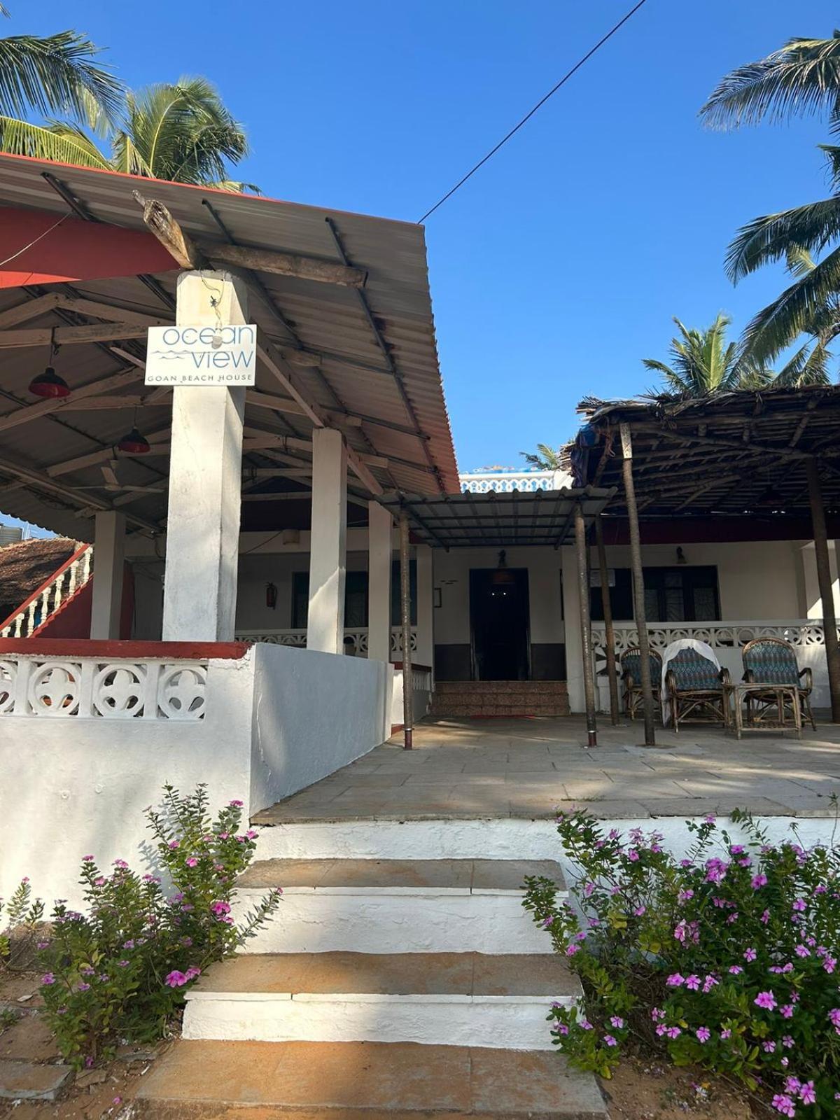 Ocean View Goan Beach House Calangute Exterior foto