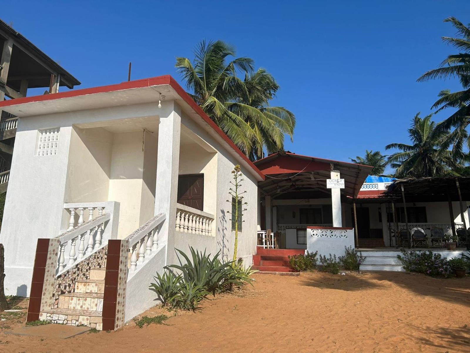Ocean View Goan Beach House Calangute Exterior foto